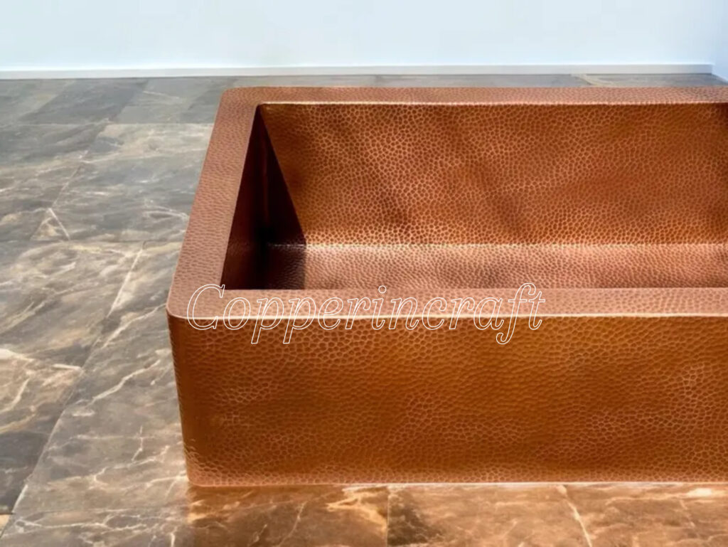Hammered Texture Copper Sink